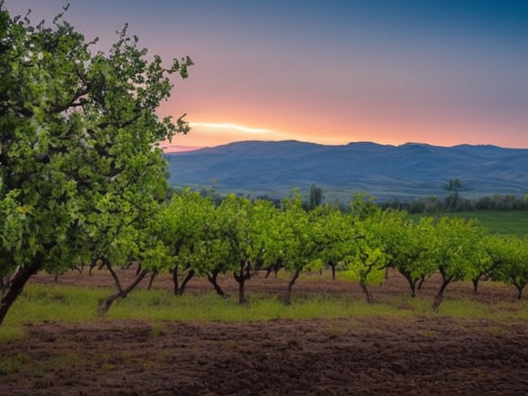 fruit tree orchard